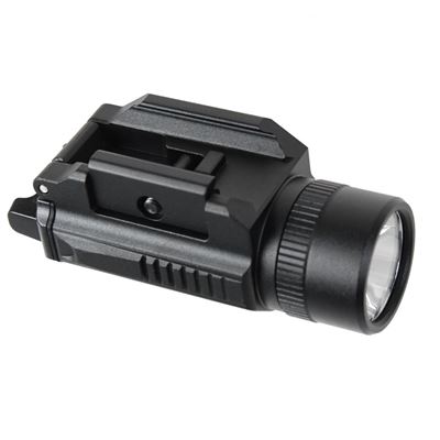 Taktische Taschenlampe PT01 für Pistole SCHWARZ