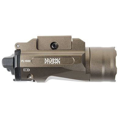 Taktische Taschenlampe PT02 für Pistole KHAKI