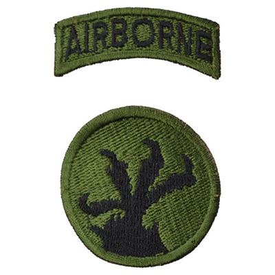 Patch 17th AIRBORNE DIVISON - OLIV