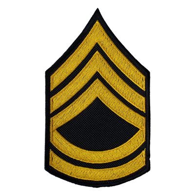 Aufnäher US Dienstgrad SERGEANT FIRST CLASS - GOLD