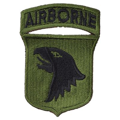 Patch 101st AIRBORNE DIVISION - GRÜN