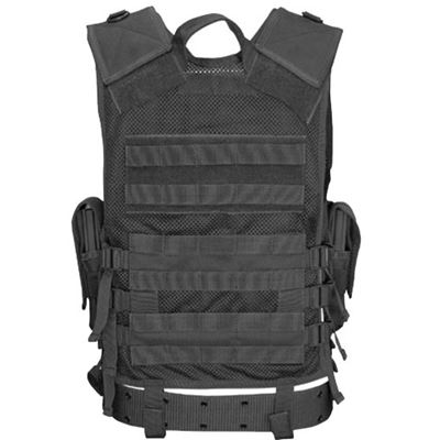 Taktische Weste ELITE TACTICAL - SCHWARZ