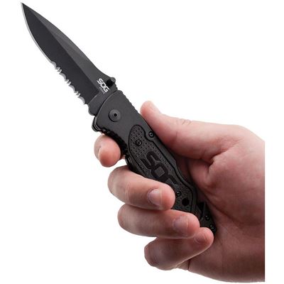 Klappmesser ESCAPE FF25 SCHWARZ SOG FF25-CP 3
