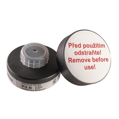 Filter klein für Gasmaske P-20 AVEC mini P3 R Schraubverschluss 40x1/7