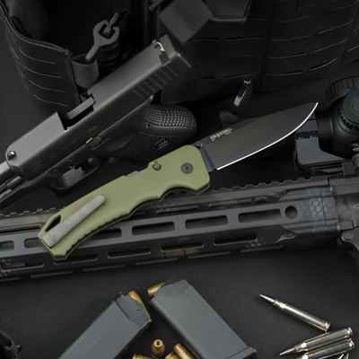 Klappmesser SWIFT III glatte Klinge OLIVE Cold Steel FL40AT 4