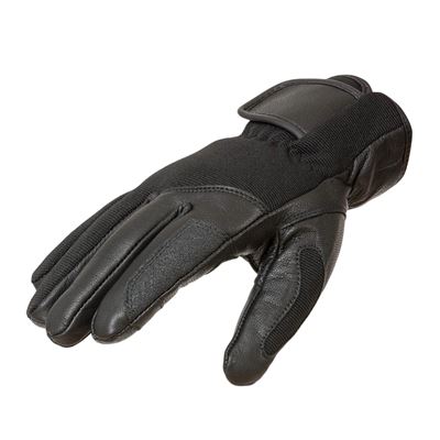 Handschuhe SPECIAL OPS Leder SCHWARZ