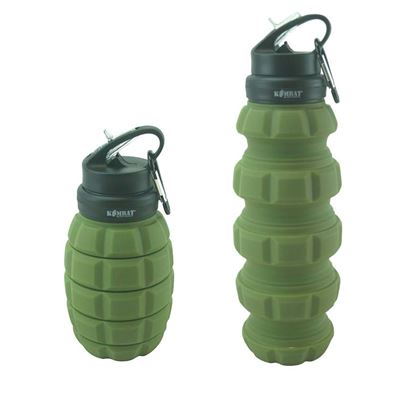 KOMBAT flasche GRANATE faltbar 580 ml OLIV