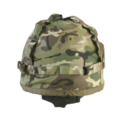 Helm US-STYLE Kunststoff BTP Camouflage - Größe 53-60 cm