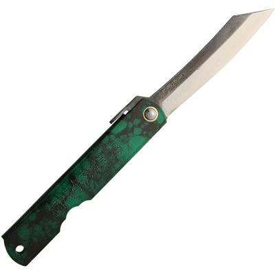 Klappmesser BLUE PAPER STEEL JADE