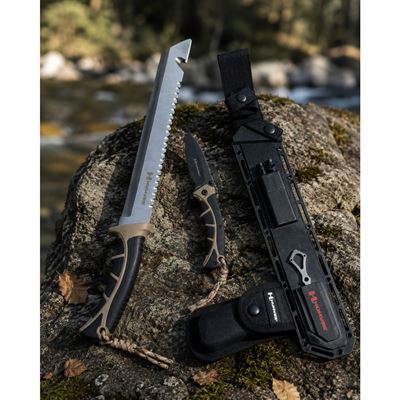 ADVENTURE GEAR-Set Machete, Messer, Feuerstein HUMVEE HMV-AG-05 3