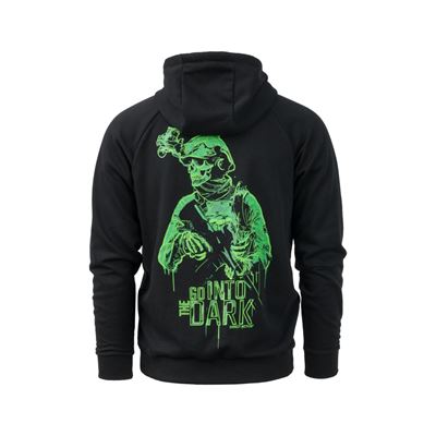 Hoodie INTO THE DARK SCHWARZ