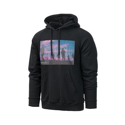 Hoodie SUNSET SCHWARZ