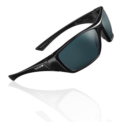 Taktische Brille BOLLE HUSTLER Polarized SCHWARZ