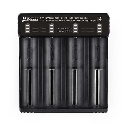 Universal-Ladegerät i4 für 4 Batterien
