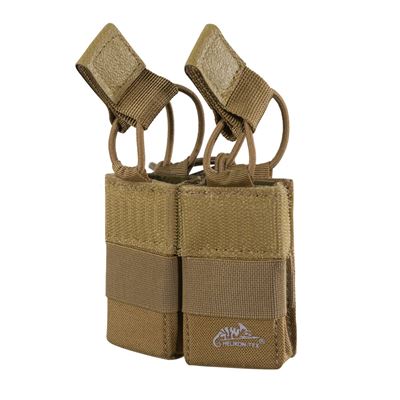 Double Pistol Mag Pouch Insert COMPETITION mit Gummizug COYOTE