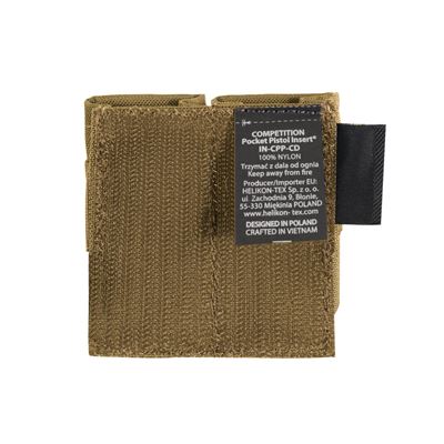Double Pistol Mag Pouch Insert COMPETITION COYOTE