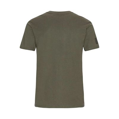 CANYON VERTICAL Kurzarm-T-Shirt OLIVE