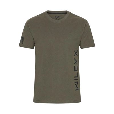 CANYON VERTICAL Kurzarm-T-Shirt OLIVE
