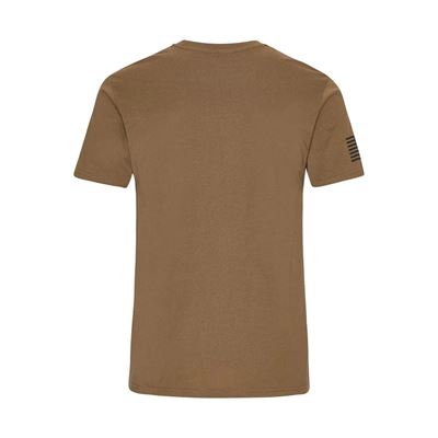 CANYON HORIZONTAL Kurzarm-T-Shirt COYOTE BROWN