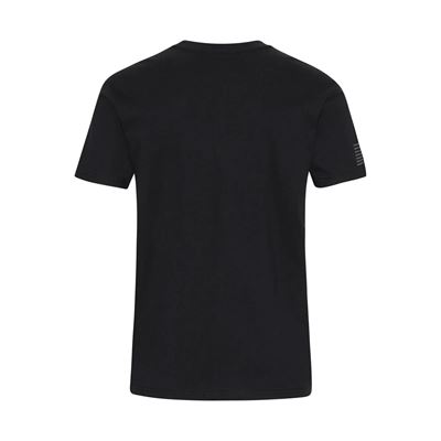 CANYON VERTICAL Kurzarm-T-Shirt SCHWARZ