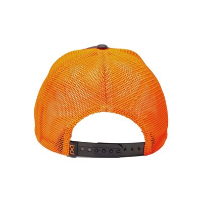 Baseballkappe horizontales ORANGE Logo WILEY X GRAU/ORANGE WILEY X J914-W 3