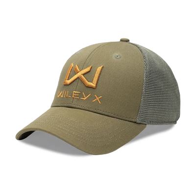 Baseballkappe TAN Logo WILEY X GRÜN