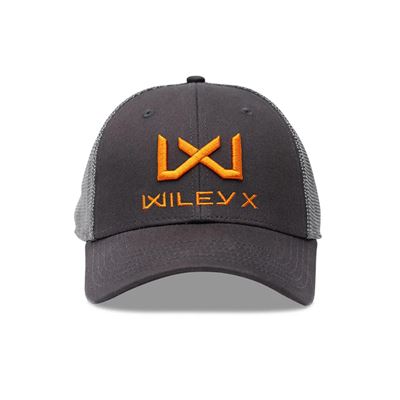 Baseballkappe ORANGES Logo WILEY X GRAU WILEY X J932-W 2