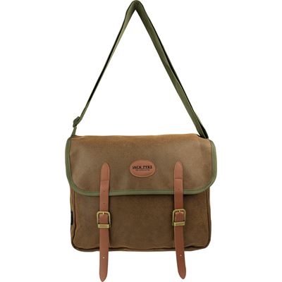 Jagdtasche CARTRIDGE zwei Schnallen Duotex BRAUN