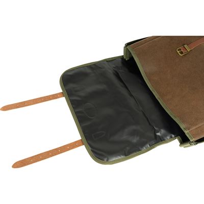 Jagdtasche CARTRIDGE zwei Schnallen Duotex BRAUN