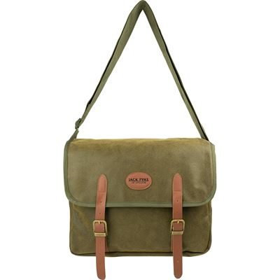 Jagdtasche CARTRIDGE zwei Schnallen Duotex GREEN