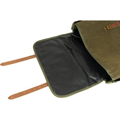 Jagdtasche CARTRIDGE zwei Schnallen Duotex GREEN