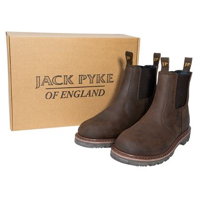 SHIRES DEALER Lederstiefel BRAUN JACK PYKE JBOOSHDL 6