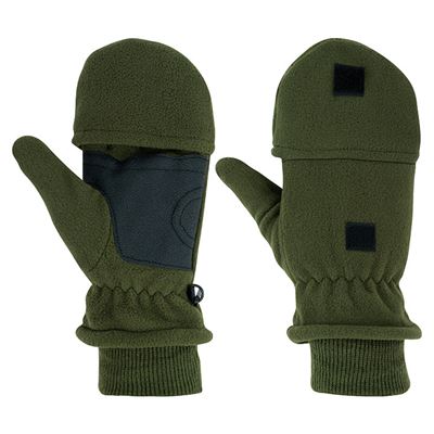 Handschuhe Fleece SHOOTERS Kombi GRÜN