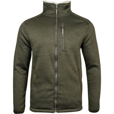 Isolierte Jacke SKANDINAVIAN SHERPA OLIVE