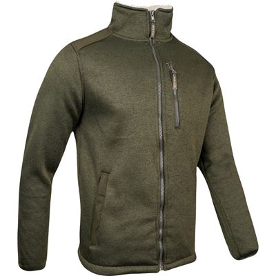 Isolierte Jacke SKANDINAVIAN SHERPA OLIVE