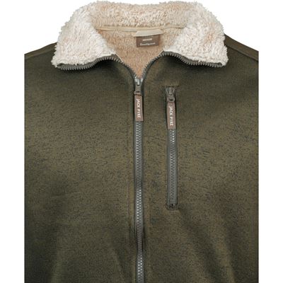 Isolierte Jacke SKANDINAVIAN SHERPA OLIVE