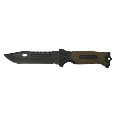 Messer mit fester Klinge ADVENTURE BUSHRAFT mit Feuerstein