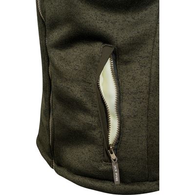 Damenjacke SCANDINAVIAN SHERPA gefüttert GRÜN