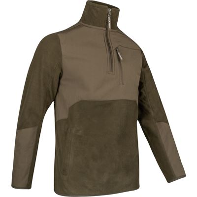 RANNOCK FLEECE PULLOVER DARK OLIVE