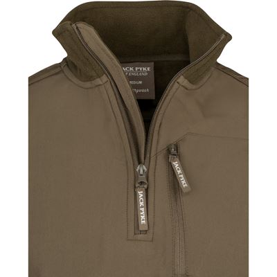 RANNOCK FLEECE PULLOVER DARK OLIVE