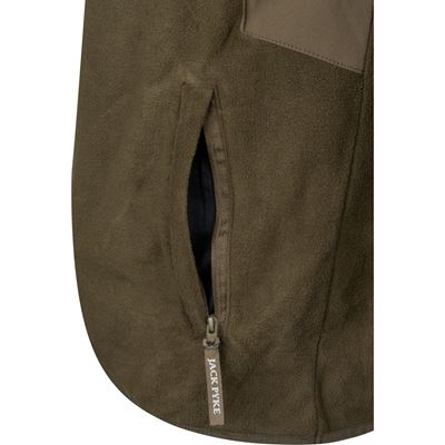 RANNOCK FLEECE PULLOVER DARK OLIVE