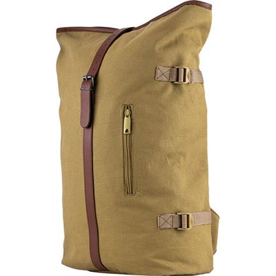 Rucksack FOLD TOP Canvas SAND