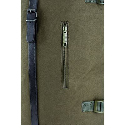 Rucksack FOLD TOP Canvas GRÜN