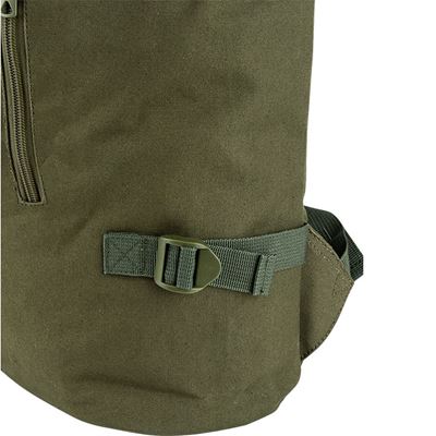 Rucksack FOLD TOP Canvas GRÜN