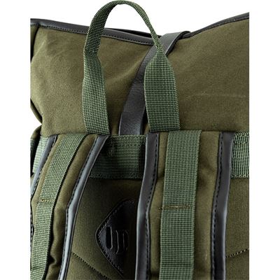 Rucksack FOLD TOP Canvas GRÜN