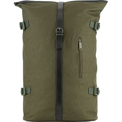 Rucksack FOLD TOP Canvas GRÜN