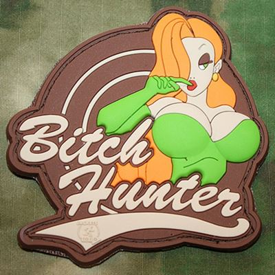 Patch BITCH HUNTER Plastik VELCRO