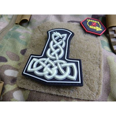 Patch Thors Hammer DRAGON GLOW IN THE DARK