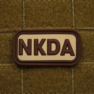 Patch BLUTGRUPPE NKDA Plastik DESERT