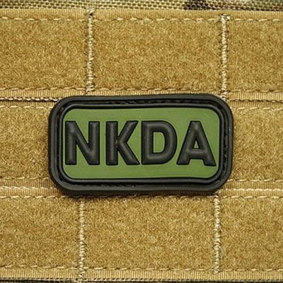 Patch BLUTGRUPPE NKDA Plastik GRÜN